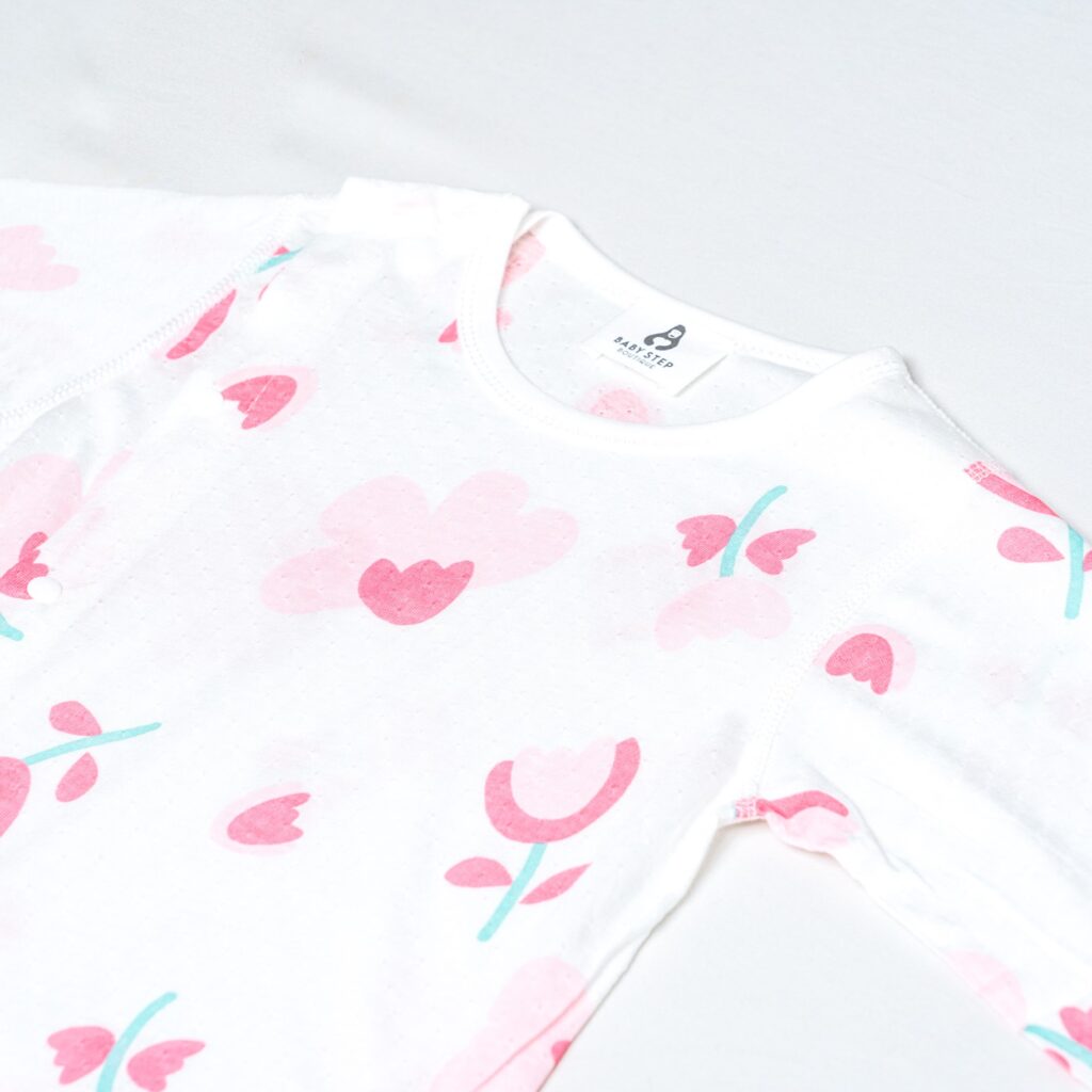 Sweet Florals Bodysuit closeup